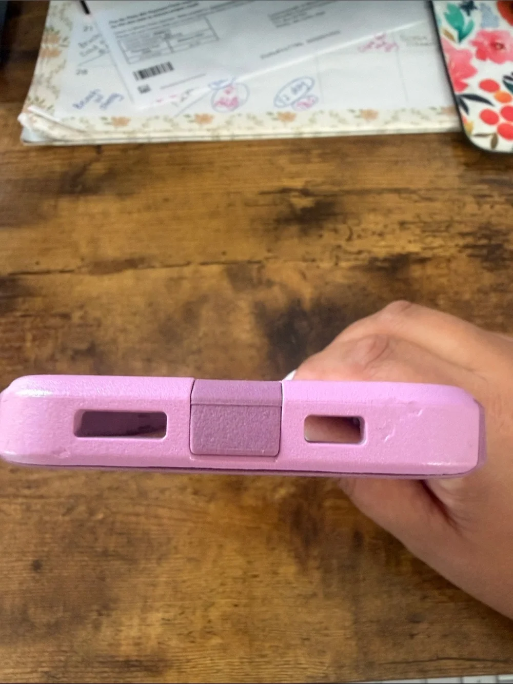 iPhone 13 Pro OtterBox Lilac Purple Phone Case with Dark Accent Panels